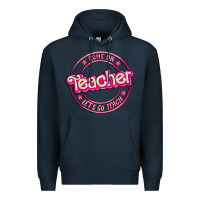 Navy come on teacher let's go teach Premium Hoodie - MaliasSmallBusiness