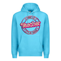 Ocean Blue come on teacher let's go teach Premium Hoodie - MaliasSmallBusiness