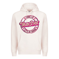Pale Pink come on teacher let's go teach Premium Hoodie - MaliasSmallBusiness