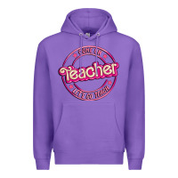 Purple come on teacher let's go teach Premium Hoodie - MaliasSmallBusiness