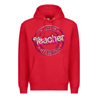 Red come on teacher let's go teach Premium Hoodie - MaliasSmallBusiness