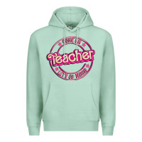 Seafoam come on teacher let's go teach Premium Hoodie - MaliasSmallBusiness