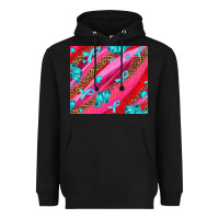 Black cancer boxing gloves and cancer ribbon Heavyweight Hoodie - AdoDesignShop