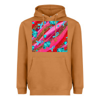 Meerkat cancer boxing gloves and cancer ribbon Heavyweight Hoodie - AdoDesignShop