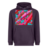 Plum cancer boxing gloves and cancer ribbon Heavyweight Hoodie - AdoDesignShop