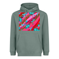 Sage cancer boxing gloves and cancer ribbon Heavyweight Hoodie - AdoDesignShop