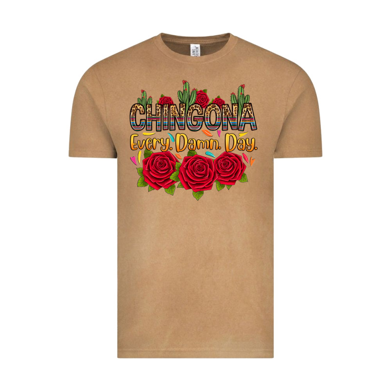 Chingona Every Damn Day Vintage Tee by RanaPortraitStore | Teevron