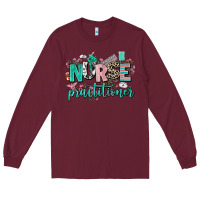 Burgundy nurse practitioner Long Sleeve Tee - AdoDesignShop