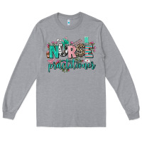 Heather Grey nurse practitioner Long Sleeve Tee - AdoDesignShop