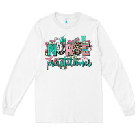 White nurse practitioner Long Sleeve Tee - AdoDesignShop