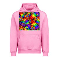 Fuchsia Pink Western LGBTQ+ Pride Squad tumbler Urban Hoodie - BundleAndBundleShop