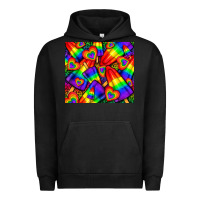 Pigment Black Western LGBTQ+ Pride Squad tumbler Urban Hoodie - BundleAndBundleShop