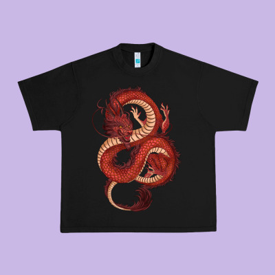Urban Heavy Tee red dragon