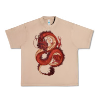 Burro red dragon Urban Heavy Tee - RanaPortraitStore
