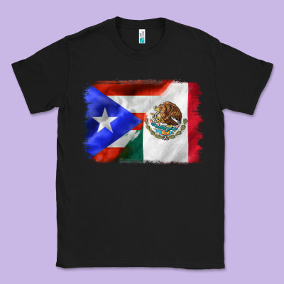 Mexico And Puerto Rico Classic Tee Designed By Cts Tumbler Store