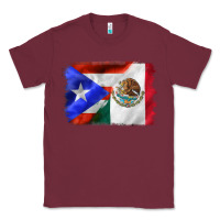 Burgundy mexico and puerto rico Classic Tee - CTS Tumbler Store
