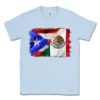 Dusty Blue mexico and puerto rico Classic Tee - CTS Tumbler Store