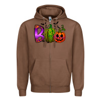 Chestnut boo halloween Zipper Hoodie - RacoonDesign
