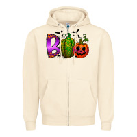 Sandshell boo halloween Zipper Hoodie - RacoonDesign