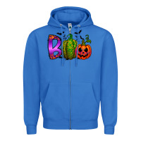 True Royal boo halloween Zipper Hoodie - RacoonDesign
