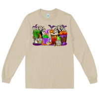 Mushroom Halloween Gnomes Coffee Cups Long Sleeve Tee - texasbilliewilder