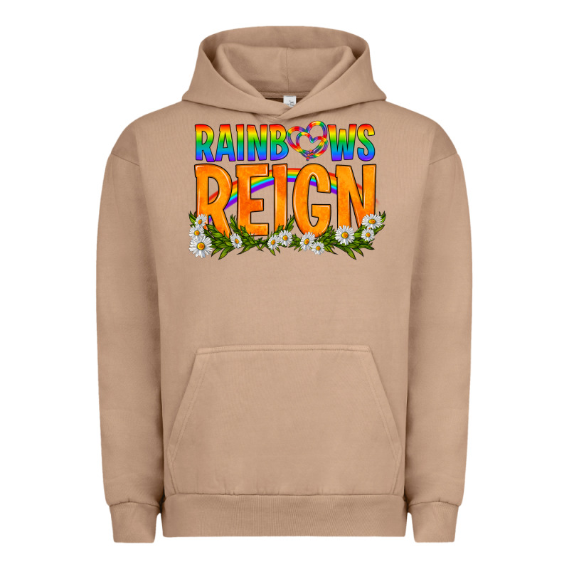Lgbtq+ Rainbows Reign Urban Hoodie by BundleAndBundleShop | Teevron
