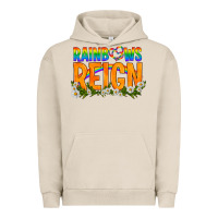 Pigment French Oak LGBTQ+ Rainbows Reign Urban Hoodie - BundleAndBundleShop