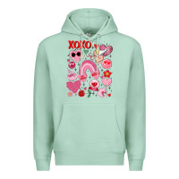 Seafoam cute valentines day Premium Hoodie - MaliasSmallBusiness