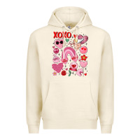 Tofu cute valentines day Premium Hoodie - MaliasSmallBusiness