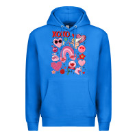 True Royal cute valentines day Premium Hoodie - MaliasSmallBusiness