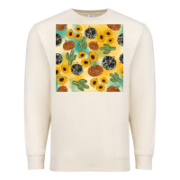 Sandshell leopard pumpkin cactus sunflower seamless Premium Sweatshirt - AdoDesignShop