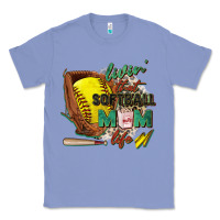 Colony Blue livin' that softball mom life Classic Tee - Zillion Design Studio