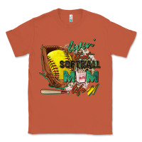 Copper livin' that softball mom life Classic Tee - Zillion Design Studio