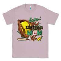 Lilac livin' that softball mom life Classic Tee - Zillion Design Studio