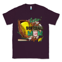 Plum livin' that softball mom life Classic Tee - Zillion Design Studio