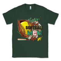 Sports Green livin' that softball mom life Classic Tee - Zillion Design Studio