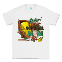 White livin' that softball mom life Classic Tee - Zillion Design Studio