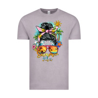 Vintage Zinc summer vibes messy bun Vintage Tee - BarkalooDesign