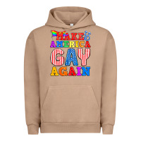 Pigment Burro Make America Gay Again Urban Hoodie - BundleAndBundleShop
