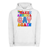 Pigment Lunar Rock Make America Gay Again Urban Hoodie - BundleAndBundleShop