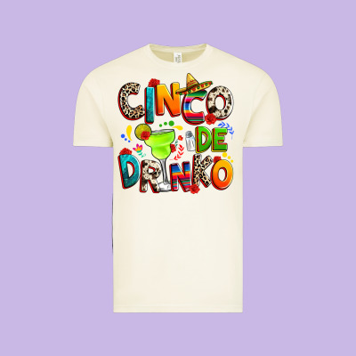 Vintage Tee Cinco de drinko