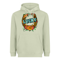Matcha horseshoe lucky Heavyweight Hoodie - JahusDesignShop