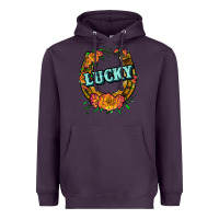 Plum horseshoe lucky Heavyweight Hoodie - JahusDesignShop