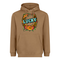 Toasted Coconut horseshoe lucky Heavyweight Hoodie - JahusDesignShop