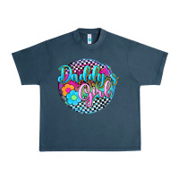 Midnight Navy daddy's girl Urban Heavy Tee - Zillion Design Studio