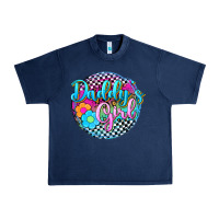 Navy daddy's girl Urban Heavy Tee - Zillion Design Studio