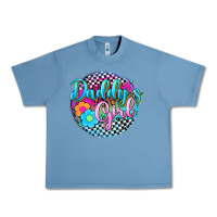 Pebble Blue daddy's girl Urban Heavy Tee - Zillion Design Studio