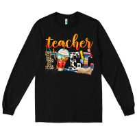 Black teacher fuel Long Sleeve Tee - Zillion Design Studio