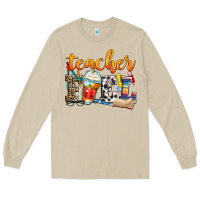 Teacher Fuel Long Sleeve Tee | Teevron
