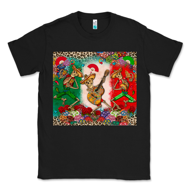 Mexican Skeletons Classic Tee by CTS Tumbler Store | Teevron